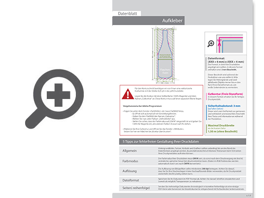 Product Bild hinterglasaufkleber_4_0_farbig_bedruckt_in_flasche-form_konturgeschnitten