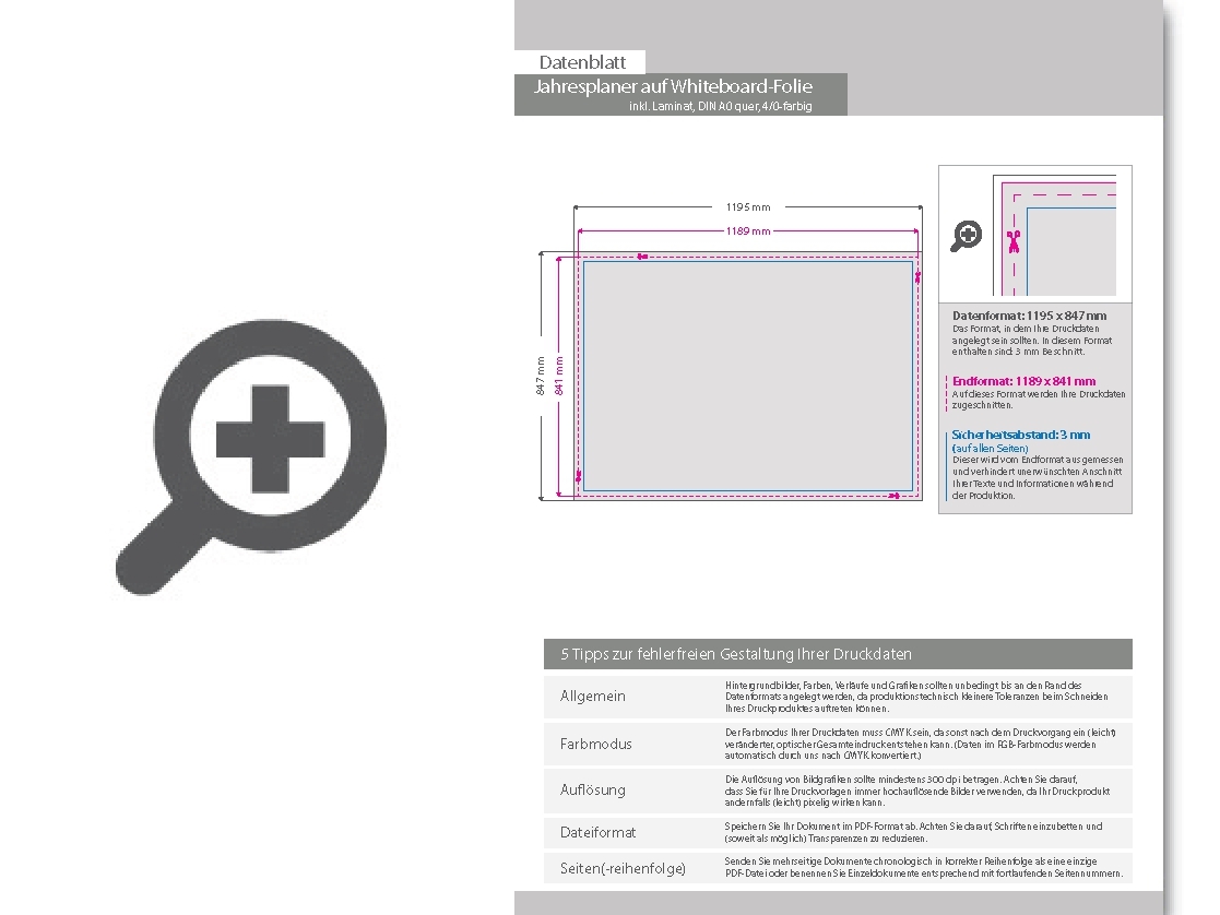 Product Bild jahresplaner_auf_whiteboard-folie_inkl__laminat_din_a0_quer_(1189_x_841_mm)__einseitig_4_0-farbig_bedruckt