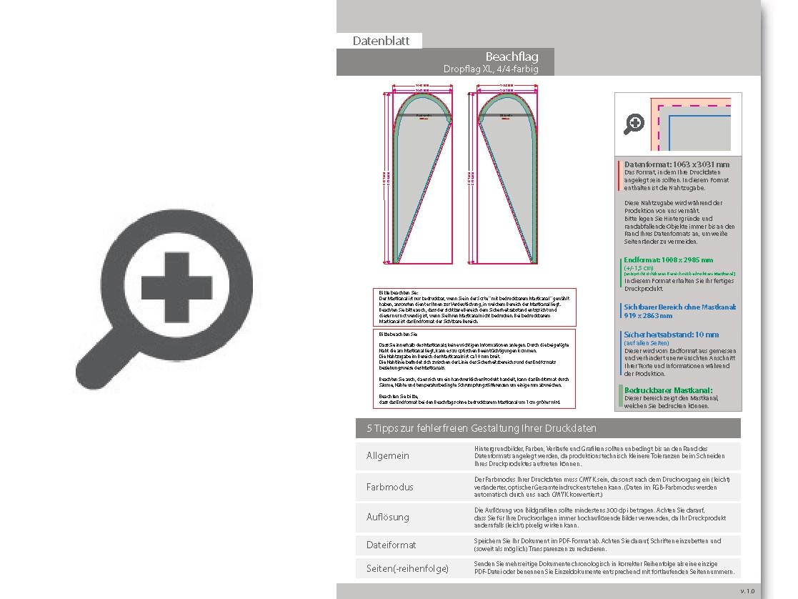 Product Bild ersatzdruck_f__r_beachflag_premium-drop_xl__4_4-farbig_bedruckt
