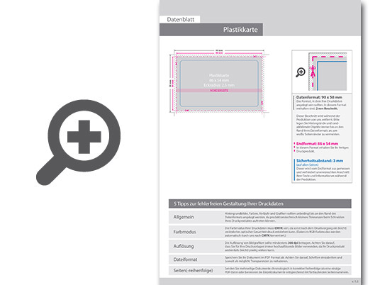 Product Bild plastikkarte_mit_einseitiger_hei__folienpr__gung_silber_1_0_farbig_bedruckt_auf_wei__em_hintergrund